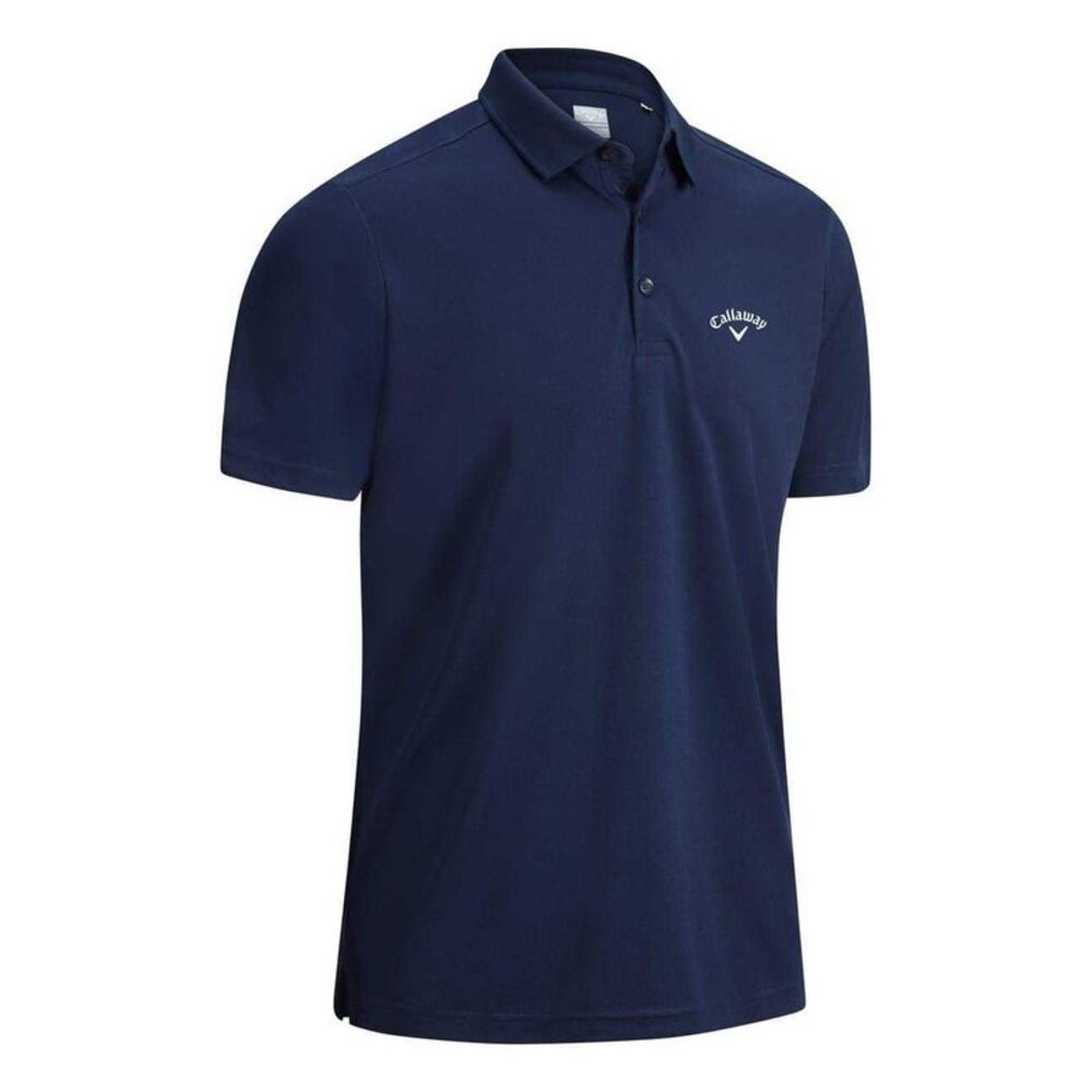 Callaway Mens Regular Short-Sleeved Golf Polo Shirt / Peacoat